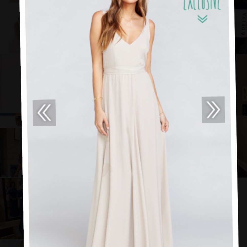 SMYM Jenn Maxi Show me the ring crisp NWOT